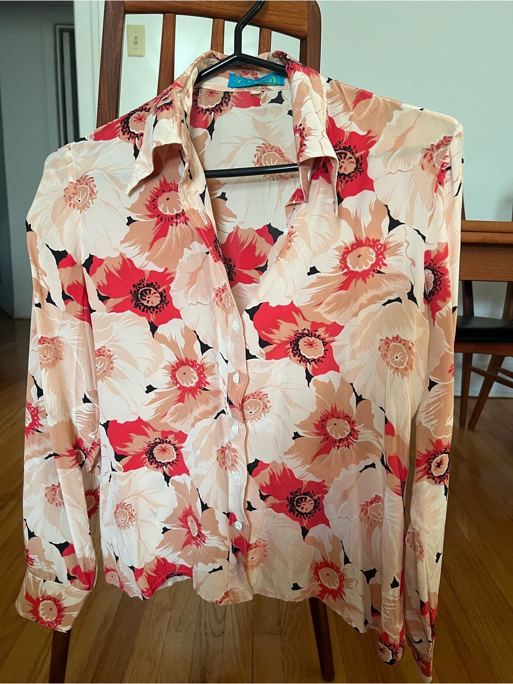 Vintage Cacharel Silk Blouse - size 46